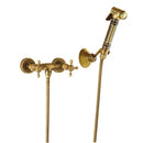 GobekUsa Brass Bidet Mixer Faucet Antique Bathroom Handheld Shower Set