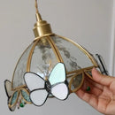 GobekUsa Butterfly Glass LED Wall Lights - Modern Nordic Style Bedside Lamp