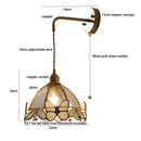 GobekUsa Butterfly Glass LED Wall Lights - Modern Nordic Style Bedside Lamp