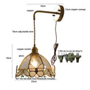 GobekUsa Butterfly Glass LED Wall Lights - Modern Nordic Style Bedside Lamp