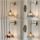 GobekUsa Butterfly Glass LED Wall Lights - Modern Nordic Style Bedside Lamp