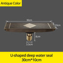 GobekUsa Euro Antique Brass Art Carved Floor Drain Cover DL8547