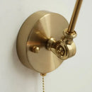 Antique brass ceramic copper led wall light bedroom sconce by Decorbites