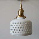 GobekUsa Ceramic LED Wall Light Balcony Bedroom Kitchen Modern Bedside Lamp