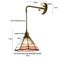 GobekUsa Ceramic LED Wall Lights with Pull Chain Switch for Restaurant and Bedside