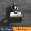GobekUsa Classic Angel Gold Toilet Paper Holder Wall Mounted for Bathroom Home