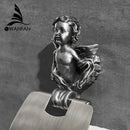 GobekUsa Classic Angel Gold Toilet Paper Holder Wall Mounted for Bathroom Home