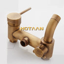 GobekUsa Concealed Wall Mounted Shower Faucet Mixer Control Valve for Antique Bath Tub