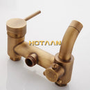GobekUsa Concealed Wall Mounted Shower Faucet Mixer Control Valve for Antique Bath Tub