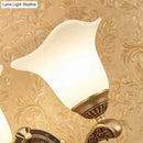 GobekUsa Modern Brass Sconce Light with Crystal Drop - Wall Mounted Indoor Lamp (1/2 Lights)