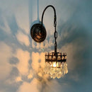 GobekUsa Crystal Wall Lamp: Luxury Lighting for Bedroom, Living Room, Hotel, Cafe, Lobby