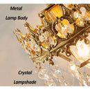 GobekUsa Crystal Wall Lamp: Luxury Lighting for Bedroom, Living Room, Hotel, Cafe, Lobby