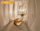 GobekUsa Crystal LED Wall Lamp for Home Decor - Modern Sconce Light Fixture for Living Room & Bedroom