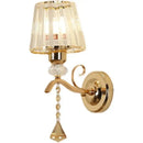 GobekUsa Crystal LED Wall Lamp for Home Decor - Modern Sconce Light Fixture for Living Room & Bedroom