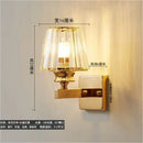 GobekUsa Crystal LED Wall Lamp for Home Decor - Modern Sconce Light Fixture for Living Room & Bedroom