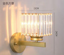 GobekUsa Crystal LED Wall Lamp for Home Decor - Modern Sconce Light Fixture for Living Room & Bedroom