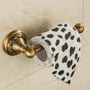 GobekUsa Bathroom Hardware Set: Antique Brass Wall Mounted Accessories for Toilet, Towel, and Robe