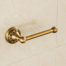 GobekUsa Bathroom Hardware Set: Antique Brass Wall Mounted Accessories for Toilet, Towel, and Robe