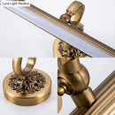 GobekUsa Modern Brass LED Wall Lamp for Vanity Mirror in Warm/White Light - 20"/24" Wide Tubular Design