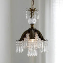 GobekUsa Brass Pendant Chandelier for Retro Restaurant, Bedroom, Hallway
