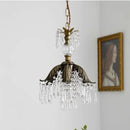 GobekUsa Brass Pendant Chandelier for Retro Restaurant, Bedroom, Hallway