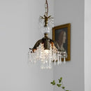 GobekUsa Brass Pendant Chandelier for Retro Restaurant, Bedroom, Hallway