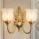 GobekUsa Brass Wall Lamp | Retro LED for Living Room Bedroom Study Hotel Hallway