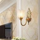 GobekUsa Brass Wall Lamp | Retro LED for Living Room Bedroom Study Hotel Hallway