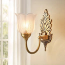 GobekUsa Brass Wall Lamp | Retro LED for Living Room Bedroom Study Hotel Hallway