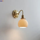 GobekUsa Ceramic Ball LED Wall Lights: Copper Nordic Modern Wandlamp Murale