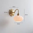 GobekUsa Ceramic Ball LED Wall Lights: Copper Nordic Modern Wandlamp Murale