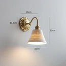 GobekUsa Ceramic Ball LED Wall Lights: Copper Nordic Modern Wandlamp Murale