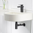 GobekUsa Brass Round Bottle Trap Oil Rubbed Bronze Black Siphon for Bathroom Vanity