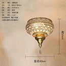 GobekUsa Gold Lustre Iron Art Pendant Lights LED E27, Exotic Design for Home, Restaurant, Bar
