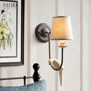 GobekUsa Bird Decor Antique Wall Lamp for Bedroom Living Room Kitchen