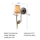 GobekUsa Bird Decor Antique Wall Lamp for Bedroom Living Room Kitchen
