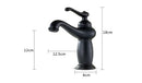 GobekUsa Antique Bronze Bathroom Faucet Single Handle Mixer