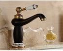 GobekUsa Antique Bronze Bathroom Faucet Single Handle Mixer