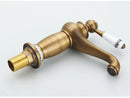 GobekUsa Antique Bronze Bathroom Faucet Single Handle Mixer