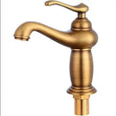 GobekUsa Antique Bronze Bathroom Faucet Single Handle Mixer