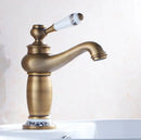 GobekUsa Antique Bronze Bathroom Faucet Single Handle Mixer