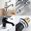 GobekUsa Antique Bronze Bathroom Faucet Single Handle Mixer