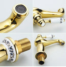 GobekUsa Antique Bronze Bathroom Faucet Single Handle Mixer