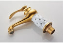 GobekUsa Antique Bronze Bathroom Faucet Single Handle Mixer