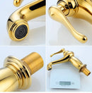 GobekUsa Antique Bronze Bathroom Faucet Single Handle Mixer