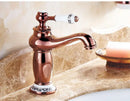 GobekUsa Antique Bronze Bathroom Faucet Single Handle Mixer