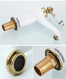 GobekUsa Antique Bronze Bathroom Faucet Single Handle Mixer