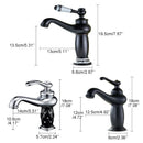 GobekUsa Antique Bronze Bathroom Faucet Single Handle Mixer