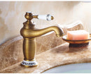 GobekUsa Antique Bronze Bathroom Faucet Single Handle Mixer