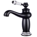 GobekUsa Antique Bronze Bathroom Faucet Single Handle Mixer